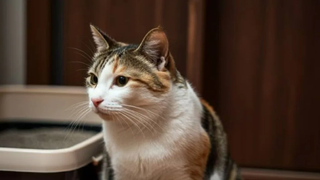 cat urinating