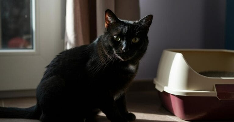 cat urinating outside the litter box