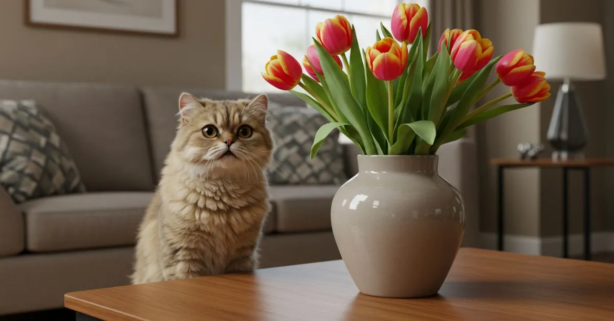 Are Tulips Toxic to Cats